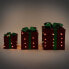 Weihnachtsgeschenke 3er Set mit LEDs