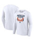 ფოტო #1 პროდუქტის Men's White Houston Astros 2022 American League Champions Locker Room Long Sleeve T-shirt