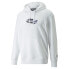 Puma Bmw M Motorsport Statement Pullover Hoodie Mens White Casual Outerwear 5333