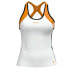 OBBE SPORT Auckland sleeveless T-shirt Orange / White / Black, M - фото #1