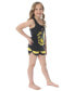 ფოტო #4 პროდუქტის Girls Hogwarts House Crest Racerback Tank and Shorts Pajama Set