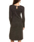 Elie Tahari Lurex Knit Midi Dress Women's