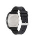 ფოტო #3 პროდუქტის Unisex Three Hand Project Two Black Resin Strap Watch 38mm