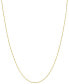 Фото #1 товара Macy's giani Bernini 16" Square Bead Fancy Link Chain Necklace (1.25mm) in 18k Gold-Plated Sterling Silver, Created for (Also in Sterling Silver)