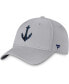 Фото #2 товара Men's Gray Seattle Kraken Secondary Logo Flex Hat