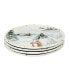 Фото #2 товара Winter's Frost Dessert Plates, Set of 4