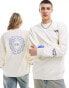 The North Face NSE backprint sweatshirt in off white