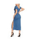 ფოტო #11 პროდუქტის Women's Double V- Neck Dress