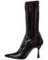 Agl Letizia Patent Leather Boot Women's 35