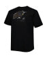 Фото #3 товара Men's Black Phoenix Suns Big and Tall Pop T-shirt