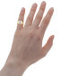 Фото #5 товара White Diamond (1/6 ct. t.w.) & Black Diamond Accent Hamsa Hand Ring in 14k Gold, Created for Macy's