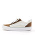 Vans Knu Skool trainers in off white and brown