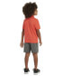 ფოტო #2 პროდუქტის Toddler & Little Boys 2-Pc. Logo-Print Mesh Polo Shirt & Shorts Set