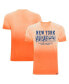 Men's and Women's New York Knicks Bingham Sun-Fade T-Shirt Оранжевый, S - фото #1