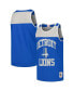 Men's Blue, Silver Detroit Lions Heritage Colorblock Tank Top