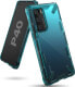 Фото #1 товара Чехол для смартфона Ringke Fusion X Huawei P40 Туркезно-зеленый