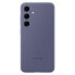 Фото #1 товара Чехол силиконовый для Samsung Galaxy S24+ Silicone Case фиолетовый
