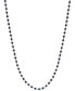 ფოტო #1 პროდუქტის EFFY® Ruby (7-3/4 ct. t.w.) & Diamond (1/4 ct. t.w.) 18" Tennis Necklace in Sterling Silver (Also available in Sapphire)