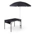 Фото #4 товара by Picnic Time Black Travel Table Portable Folding Table
