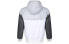 Фото #2 товара Nike 运动防风 拼色连帽夹克 男款 灰白色 / Куртка Nike Trendy_Clothing Featured_Jacket AR2192-100