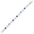 Фото #1 товара Charming bracelet with crystals Solara 22295.BLU.E