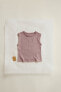 Timelesz - linen blend vest top