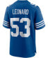 Фото #3 товара Men's Darius Leonard Indianapolis Colts Alternate Game Jersey