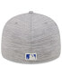 ფოტო #3 პროდუქტის Men's Gray New York Mets 2024 Clubhouse Low Profile 59FIFTY Fitted Hat
