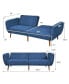 Фото #6 товара Convertible Futon Sofa Bed Adjustable Couch Sleeper