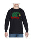 Футболка LA Pop Art Christmas Elf Hat Boys Long Sleeve