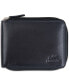 Men's Bellagio Collection Zippered Bifold Wallet with Removable Pass Case