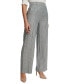 Фото #3 товара Women's Striped Wilde-Leg Pants