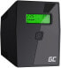 Green Cell UPS01LCD - Line-Interactive - 0.6 kVA - 360 W - Sine - 230 V - 230 V