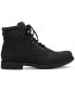 Men's Baker Faux-Leather Lace-Up Boots, Created for Macy's