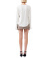 ფოტო #2 პროდუქტის Women's Carmen Crepe Bell-Sleeve Blouse