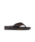 ფოტო #2 პროდუქტის Men's Leather Fanning Sandals