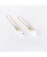 ფოტო #1 პროდუქტის Sanctuary Project by Rose Quartz Threader Drop Earrings Gold