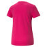 Puma Intl Graphic Crew Neck Short Sleeve T-Shirt Womens Pink Athletic Casual 531