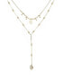 ფოტო #1 პროდუქტის Under the Palms Layered Lariat Necklace