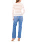 ფოტო #4 პროდუქტის Women's Boat-Neck Long-Sleeve Lace Knit Top