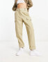 Фото #1 товара River Island utility peg trouser in khaki