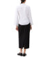 ფოტო #2 პროდუქტის Women's Isabelle Poplin Asymmetric Shirt