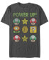 Фото #1 товара Nintendo Men's Super Mario Power Up Short Sleeve T-Shirt