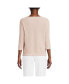 Women's Drifter Cotton Cable Stitch Sweater Opulent pearl heather, XSmall - фото #3