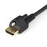 Фото #6 товара StarTech.com 6ft (2m) HDMI Cable with Locking Screw - 4K 60Hz HDR - High Speed HDMI 2.0 Monitor Cable with Locking Screw Connector for Secure Connection - HDMI Cable with Ethernet - M/M - 2 m - HDMI Type A (Standard) - HDMI Type A (Standard) - 18 Gbit/s - Audio Return