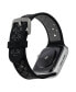 Фото #3 товара Спортивный ремешок WITHit черного и серого цвета для Apple Watch 42/44/45/Ultra/Ultra 2