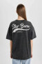 Kadın T-shirt B6798ax/bk81 Black