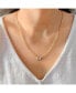 ფოტო #2 პროდუქტის Starkissed Moon Design Sterling Silver Diamond Women Necklace
