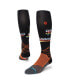 Men's Black, Orange San Francisco Giants Pride Diamond Pro Over the Calf Socks