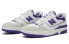 New Balance NB 550 Premium Pack 低帮 复古篮球鞋 男女同款 紫色 / Кроссовки New Balance NB BB550WR1 44.5 - фото #3